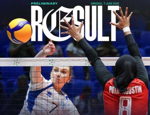Hasil Timnas Voli Putri Indonesia vs Kazakhstan di AVC Womens Volleyball Cup 2026: Garuda Pertiwi Kalah 0-3! Hasil Timnas Voli Putri Indonesia vs Kazakhstan di AVC Womens Volleyball Cup 2026: Garuda Pertiwi Kalah 0-3!