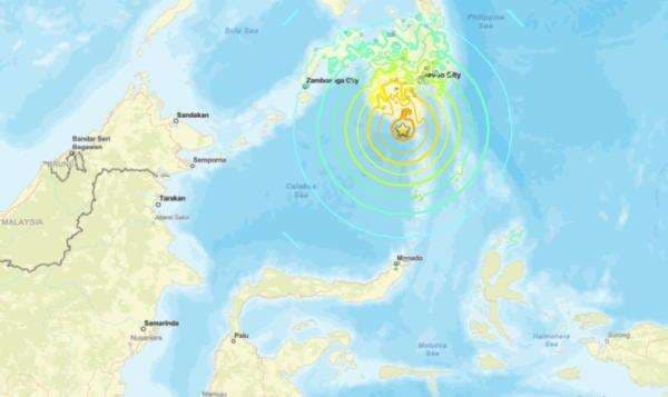 Gempa M7 Guncang Filipina, Peringatan Tsunami 1 Meter Lebih di 9 Provinsi Gempa M7 Guncang Filipina, Peringatan Tsunami 1 Meter Lebih di 9 Provinsi