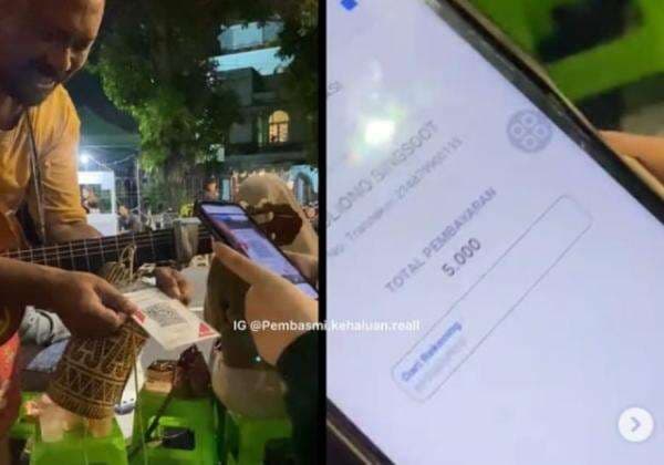 Pengamen di Jalanan Kini Terima Uang Pakai QRIS, Netizen: Enggak Ada Alasan Gak Punya Receh Pengamen di Jalanan Kini Terima Uang Pakai QRIS, Netizen: Enggak Ada Alasan Gak Punya Receh