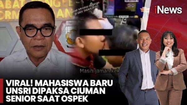 Viral Aksi Cium Kening Mahasiswa Baru UNSRI Viral Aksi Cium Kening Mahasiswa Baru UNSRI