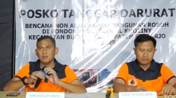 40 Jenazah Dievakuasi dari Reruntuhan Ponpes Al Khoziny, 20 Orang Masih Dicari 40 Jenazah Dievakuasi dari Reruntuhan Ponpes Al Khoziny, 20 Orang Masih Dicari