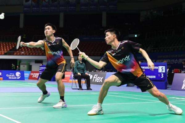 Menang Perang Saudara, Raymond/Nikolaus Melaju ke 16 Besar Korea Masters 2025 Menang Perang Saudara, Raymond/Nikolaus Melaju ke 16 Besar Korea Masters 2025