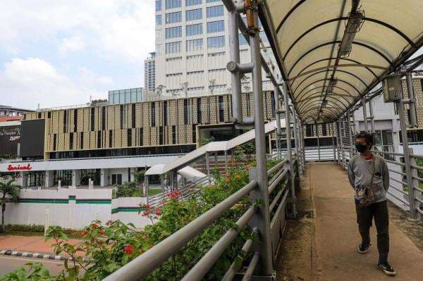 JPO Sarinah bakal Dibangun Kembali, Pramono: Perlu buat Difabel JPO Sarinah bakal Dibangun Kembali, Pramono: Perlu buat Difabel