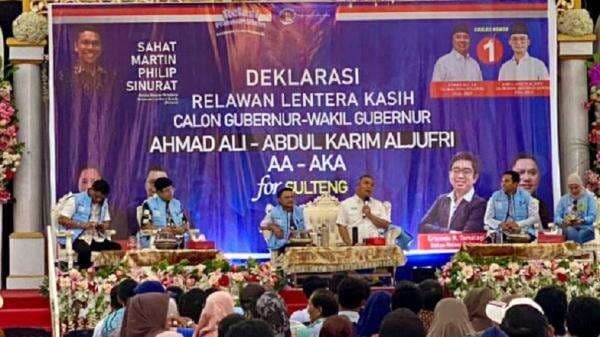 700 Relawan Prabowo-Gibran Deklarasi Dukung Ahmad Ali-Abdul Karim di Pilgub Sulteng 700 Relawan Prabowo-Gibran Deklarasi Dukung Ahmad Ali-Abdul Karim di Pilgub Sulteng