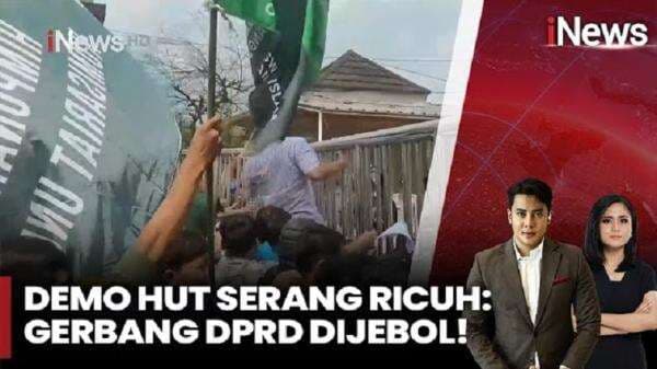Ricuh! Demo Mahasiswa di DPRD Saat Paripurna HUT ke-18 Kota Serang Ricuh! Demo Mahasiswa di DPRD Saat Paripurna HUT ke-18 Kota Serang