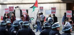 Demonstrasi Anti Perang Gaza Kian Memanas, Ratusan Orang Ditangkap di Kampus-Kampus Seluruh AS