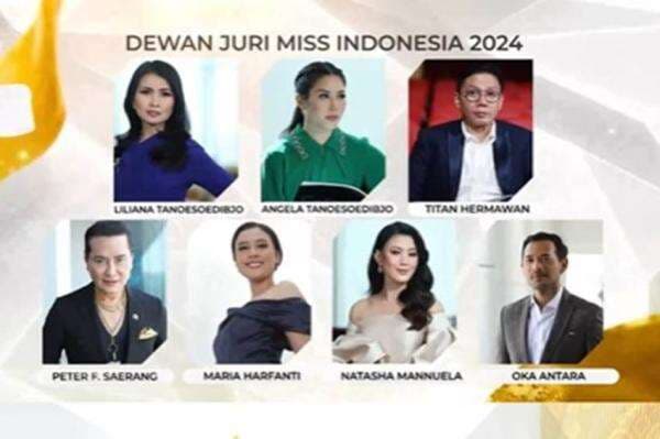 Deretan Juri Miss Indonesia 2024, Ada Wamenparekraf dan Oka Antara Deretan Juri Miss Indonesia 2024, Ada Wamenparekraf dan Oka Antara