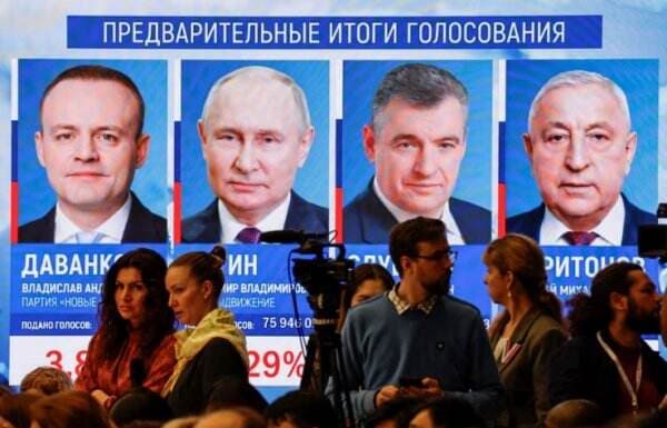 Deretan Reaksi Berbagai Negara terhadap Kemenangan Putin pada Pemilu Presiden