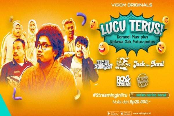 Deretan Series VISION+ Lucu Terus di Bulan Juni, Siap Ketawa Gak Pernah Putus! Deretan Series VISION+ Lucu Terus di Bulan Juni, Siap Ketawa Gak Pernah Putus!