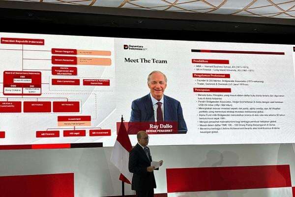 Dewan Penasihat Danantara Diisi Tokoh Asing, Ray Dalio hingga Mantan PM Thailand Dewan Penasihat Danantara Diisi Tokoh Asing, Ray Dalio hingga Mantan PM Thailand