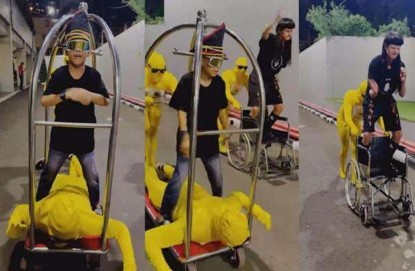 Bikin Salfok! Dhika Remake Aura Farming Bareng Artis Internasional dan Orang-Orang Berbaju Kuning Menyala Bikin Salfok! Dhika Remake Aura Farming Bareng Artis Internasional dan Orang-Orang Berbaju Kuning Menyala