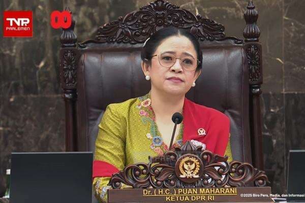 Di Hadapan Jokowi, Puan: Pemilu Kita Sering Dipengaruhi Campur Tangan dan Buah Tangan Di Hadapan Jokowi, Puan: Pemilu Kita Sering Dipengaruhi Campur Tangan dan Buah Tangan