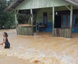 Diguyur Hujan Deras, 1 Desa di Subulussalam Aceh Terendam Banjir