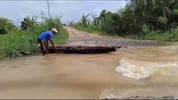 Diterjang Banjir, Tiga Desa di Muarojambi Terancam Terisolir    