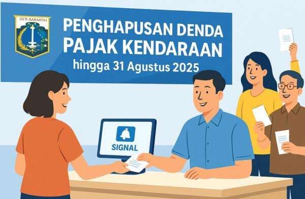 DKI Jakarta Hapus Denda Pajak Kendaraan, Berlaku 14 Juni hingga 31 Agustus 2025 DKI Jakarta Hapus Denda Pajak Kendaraan, Berlaku 14 Juni hingga 31 Agustus 2025
