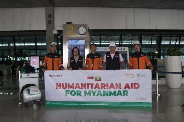 Dompet Dhuafa Kirim Bantuan Kemanusiaan untuk Penyintas Gempa di Myanmar Dompet Dhuafa Kirim Bantuan Kemanusiaan untuk Penyintas Gempa di Myanmar
