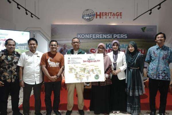 Dompet Dhuafa Salurkan 35.000 Hewan Kurban ke Penjuru Nusantara hingga Palestina Dompet Dhuafa Salurkan 35.000 Hewan Kurban ke Penjuru Nusantara hingga Palestina