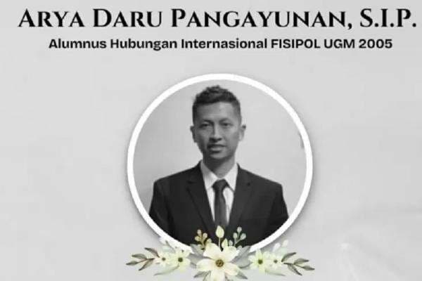 DPR Desak LPSK Proaktif Kawal Kasus Tewasnya Diplomat Arya Daru Pangayunan: Jangan Ada Pembiaran! DPR Desak LPSK Proaktif Kawal Kasus Tewasnya Diplomat Arya Daru Pangayunan: Jangan Ada Pembiaran!