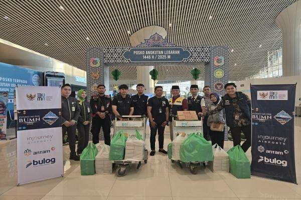 Dukung Kelancaran Mudik 2025, Antam Buka Posko Bersama di Bandara Sultan Hasanuddin Dukung Kelancaran Mudik 2025, Antam Buka Posko Bersama di Bandara Sultan Hasanuddin