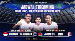 Dukung Timnas Indonesia Lawan Australia di AFC  Asian Cup Qatar 2024, Tonton di RCTI+