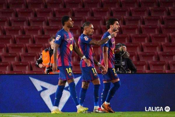 Hasil Liga Spanyol 2025-2026: Barcelona vs Osasuna 2-0, Atletico Madrid Atasi Valencia 2-1 Hasil Liga Spanyol 2025-2026: Barcelona vs Osasuna 2-0, Atletico Madrid Atasi Valencia 2-1