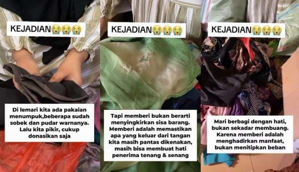‎Viral Bantuan Korban Banjir Sumatera Sekarung Sepatu Jebol dan Mangap, hingga Baju Tak Layak Pakai ‎Viral Bantuan Korban Banjir Sumatera Sekarung Sepatu Jebol dan Mangap, hingga Baju Tak Layak Pakai