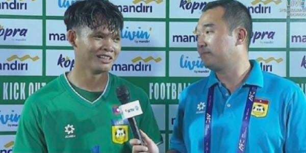 Kiper Laos Kegirangan Bikin Pemain Timnas Indonesia U-23 Frustrasi Kiper Laos Kegirangan Bikin Pemain Timnas Indonesia U-23 Frustrasi