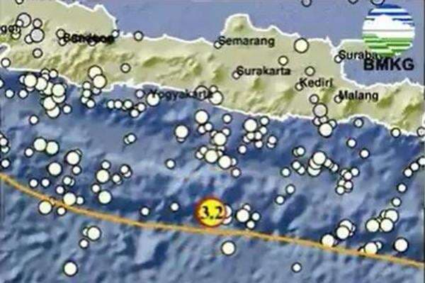 Gempa Hari Ini Magnitudo 3,2 Guncang Pacitan Jatim Gempa Hari Ini Magnitudo 3,2 Guncang Pacitan Jatim