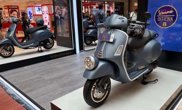 Vespa Officina 8 Debut di Indonesia Dibuat Terbatas, Intip Harganya Vespa Officina 8 Debut di Indonesia Dibuat Terbatas, Intip Harganya