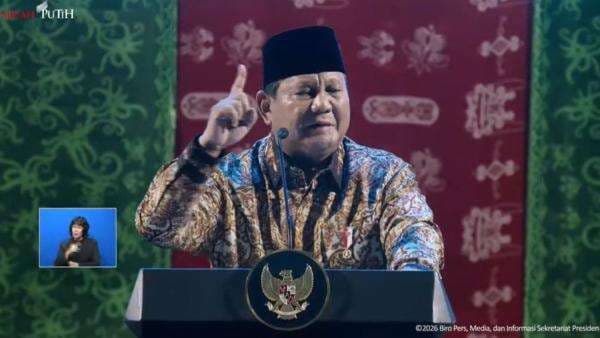 Prabowo Singgung Pihak yang Nyinyir: Nggak Apa, Kita Kerja dengan Bukti Prabowo Singgung Pihak yang Nyinyir: Nggak Apa, Kita Kerja dengan Bukti