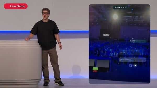 Kacamata Canggih Meta Gagal Total di Panggung, Muka Mark Zuckerberg Memerah, Salahkan Koneksi Wi-Fi Kacamata Canggih Meta Gagal Total di Panggung, Muka Mark Zuckerberg Memerah, Salahkan Koneksi Wi-Fi