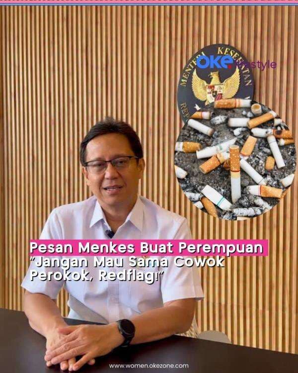 Pesan Menkes ke Perempuan: Jangan Mau Sama Cowok Perokok! Pesan Menkes ke Perempuan: Jangan Mau Sama Cowok Perokok!