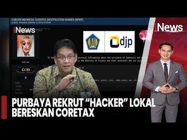 Purbaya Rekrut Hacker Lokal Bereskan Coretax Purbaya Rekrut Hacker Lokal Bereskan Coretax