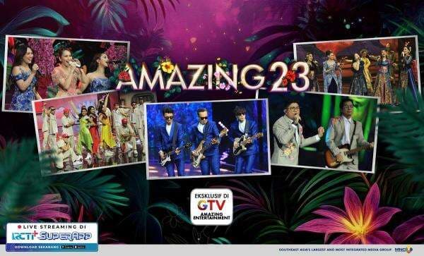 Malam Puncak HUT ke-23 GTV Bertabur Kolaborasi Spektakuler para Bintang Malam Puncak HUT ke-23 GTV Bertabur Kolaborasi Spektakuler para Bintang