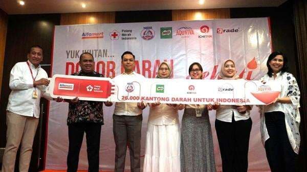Ulang Tahun ke-26, Alfamart Kumpulkan 26 Ribu Kantong Darah di 34 Daerah Ulang Tahun ke-26, Alfamart Kumpulkan 26 Ribu Kantong Darah di 34 Daerah