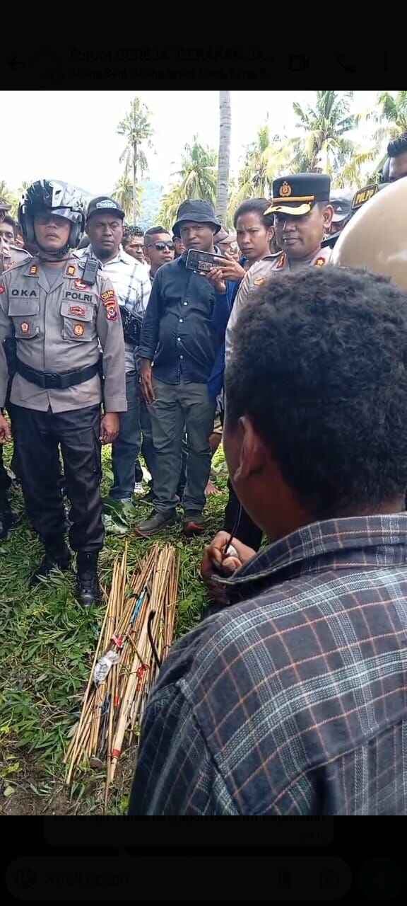 Ratusan Anak Panah Disita di Tanah HGU Sikka Ketegangan Masyarakat Adat vs Perusahaan Memanas Ratusan Anak Panah Disita di Tanah HGU Sikka Ketegangan Masyarakat Adat vs Perusahaan Memanas