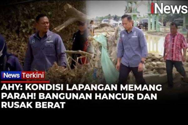 Menko AHY Tinjau Lokasi Terdampak Banjir Aceh Tamiang: Kondisi Lapangan Memang Parah Menko AHY Tinjau Lokasi Terdampak Banjir Aceh Tamiang: Kondisi Lapangan Memang Parah