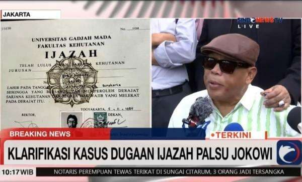Eggi Sudjana: Saya Minta Maaf pun Mau Kalau Jokowi Menunjukkan Ijazah Asli Eggi Sudjana: Saya Minta Maaf pun Mau Kalau Jokowi Menunjukkan Ijazah Asli