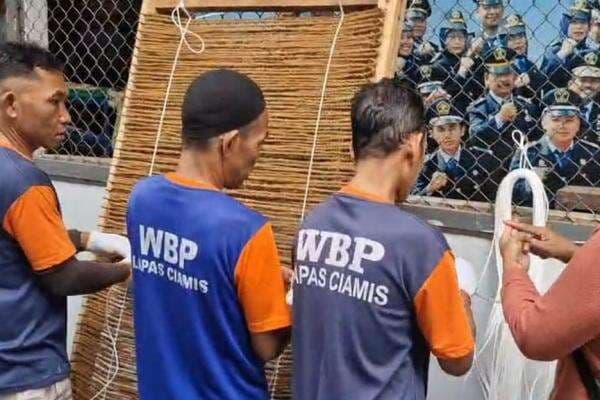 Ekspor Perdana, Coir Net Warga Binaan Lapas Ciamis Rambah Pasar Korsel dan Jepang Ekspor Perdana, Coir Net Warga Binaan Lapas Ciamis Rambah Pasar Korsel dan Jepang