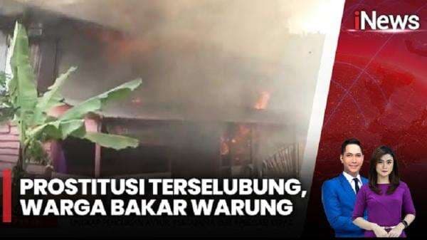 Kesal Ada Prostitusi, Emak-Emak Ikut Bongkar dan Bakar Warung Remang-Remang di Muaro Jambi Kesal Ada Prostitusi, Emak-Emak Ikut Bongkar dan Bakar Warung Remang-Remang di Muaro Jambi