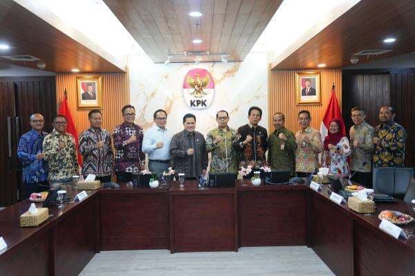 Erick Thohir Gandeng KPK Bersih-Bersih BUMN demi Danantara Erick Thohir Gandeng KPK Bersih-Bersih BUMN demi Danantara