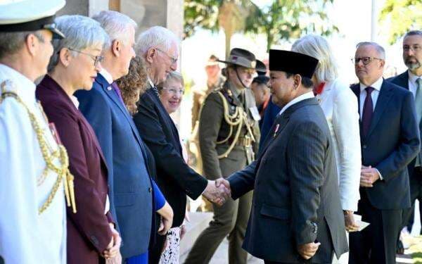 Bertemu Gubernur Jenderal Australia Sam Mostyn, Presiden Prabowo Disambut Gun Salute Bertemu Gubernur Jenderal Australia Sam Mostyn, Presiden Prabowo Disambut Gun Salute