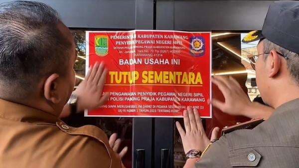 Tempat Hiburan Malam di Karawang Ditutup Sementara Usai Viral Video Pesta Gay Tempat Hiburan Malam di Karawang Ditutup Sementara Usai Viral Video Pesta Gay