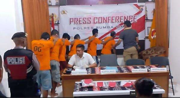 Jaringan Curnak di Sumba Timur Terbongkar: Enam Residivis Ditangkap Jaringan Curnak di Sumba Timur Terbongkar: Enam Residivis Ditangkap
