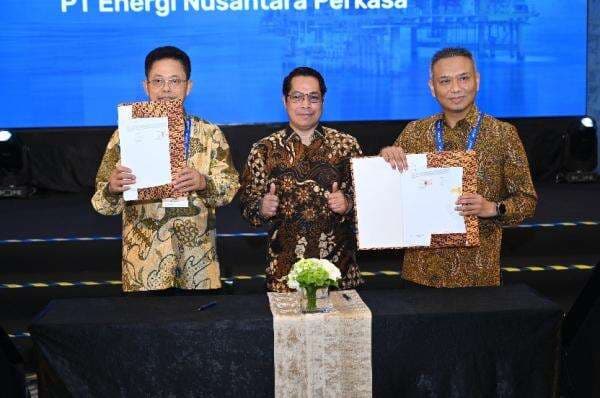 PHE ONWJ-PT Energi Nusantara Perkasa Teken Perjanjian Jual Beli Gas 27.932,52 BBTU PHE ONWJ-PT Energi Nusantara Perkasa Teken Perjanjian Jual Beli Gas 27.932,52 BBTU
