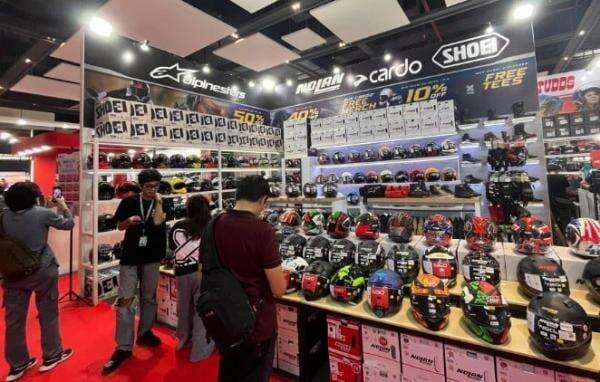 Pameran Helm dan Apparel Motor IMHAX 2025 Dihelat, Ribuan Bikers Kumpul Pameran Helm dan Apparel Motor IMHAX 2025 Dihelat, Ribuan Bikers Kumpul