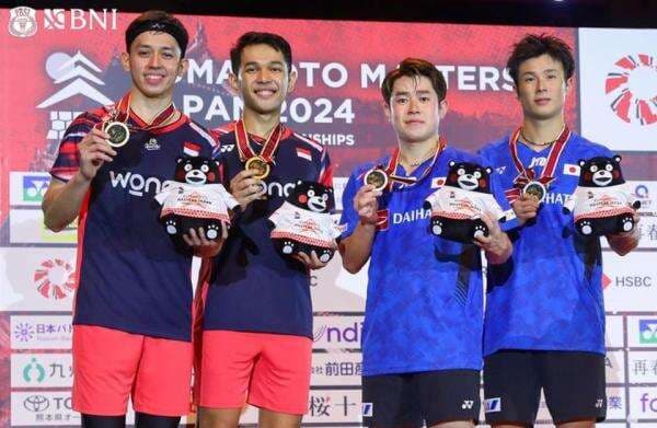Fajar Alfian/Rian Ardianto Ungkap Kunci Sukses Kalahkan Takuro Hoki/Yugo Kobayashi di Final Kumamoto Masters 2024 Fajar Alfian/Rian Ardianto Ungkap Kunci Sukses Kalahkan Takuro Hoki/Yugo Kobayashi di Final Kumamoto Masters 2024