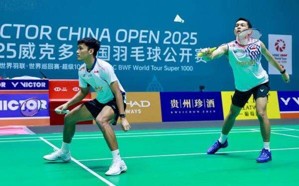 Hasil 16 Besar China Open 2025: Fajar/Fikri Kirim Sabar/Reza Pulang Hasil 16 Besar China Open 2025: Fajar/Fikri Kirim Sabar/Reza Pulang