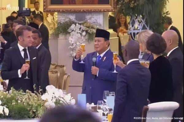 Fakta Sparkling Apple Cider, Minuman Non-Alkohol yang Diminum Prabowo-Macron Fakta Sparkling Apple Cider, Minuman Non-Alkohol yang Diminum Prabowo-Macron