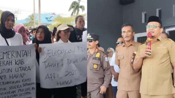 CASN dan CPPPK Aksi di Kantor Bupati & DPRD Butur, Wakil Bupati: Kami Perjuangkan Nasib Kawan-kawan CASN dan CPPPK Aksi di Kantor Bupati & DPRD Butur, Wakil Bupati: Kami Perjuangkan Nasib Kawan-kawan